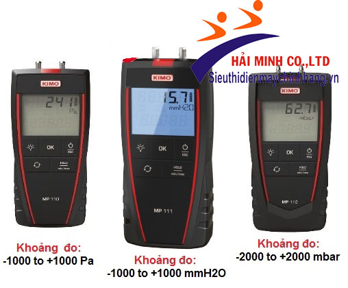 Máy đo chênh áp KIMO MP112